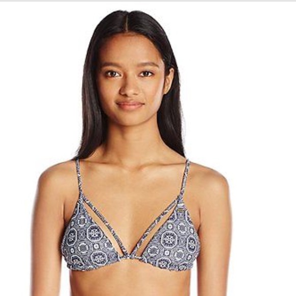 NWOT O'Neill Retro Americana Revo Tri Bikini Top - Picture 4 of 8